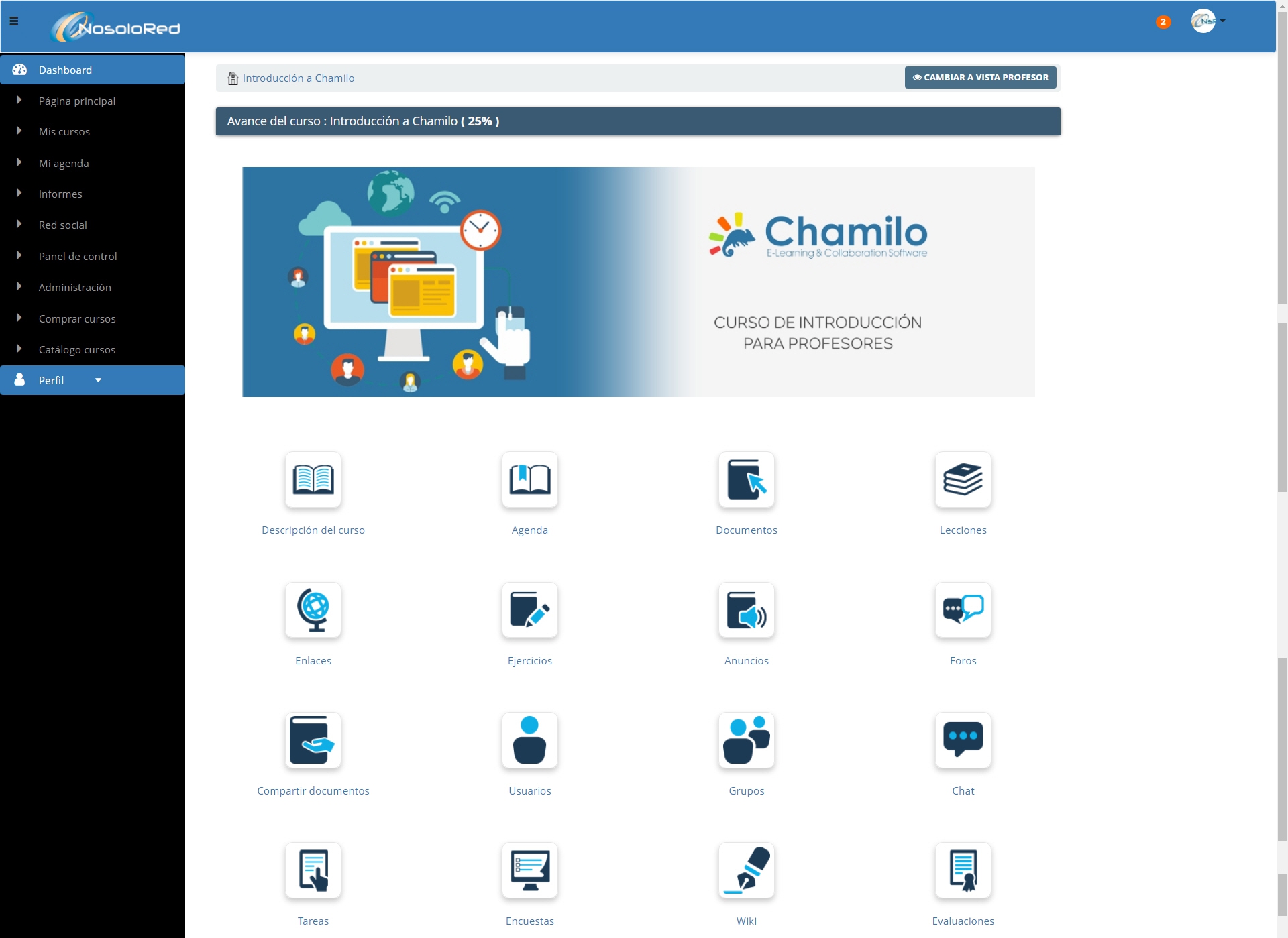 Personalizaciones de Chamilo LMS